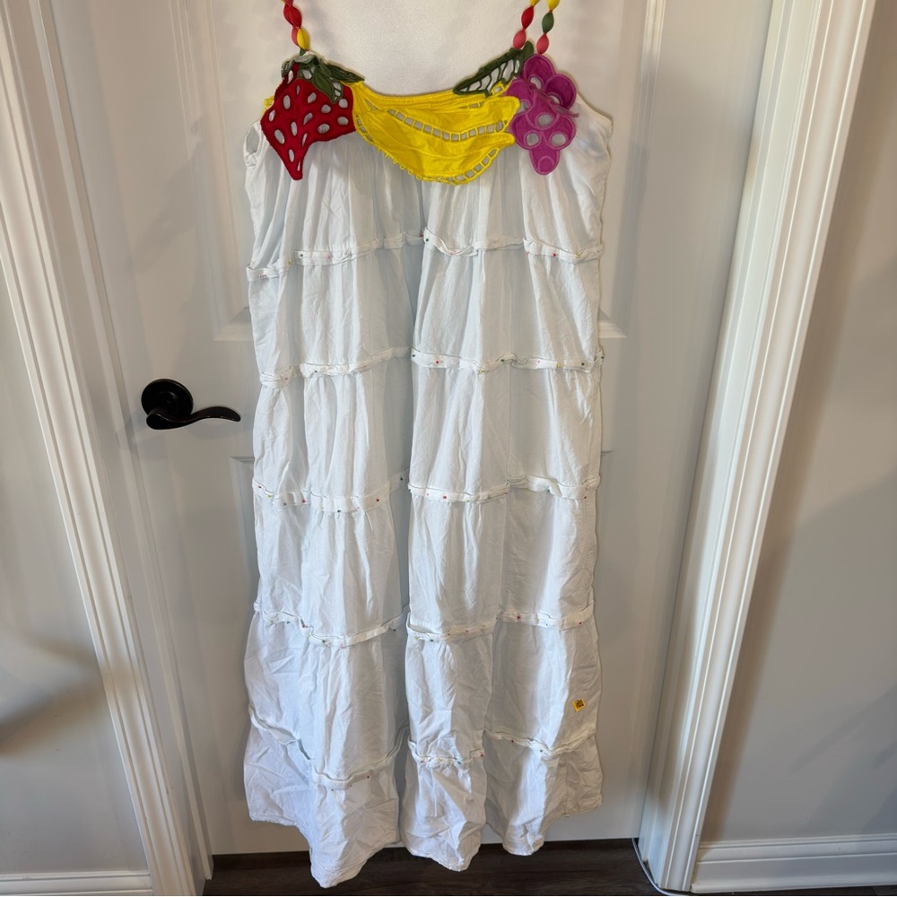 FARM Rio Fruits Richilieu Sleeveless Midi Dress - Picture 4 of 13